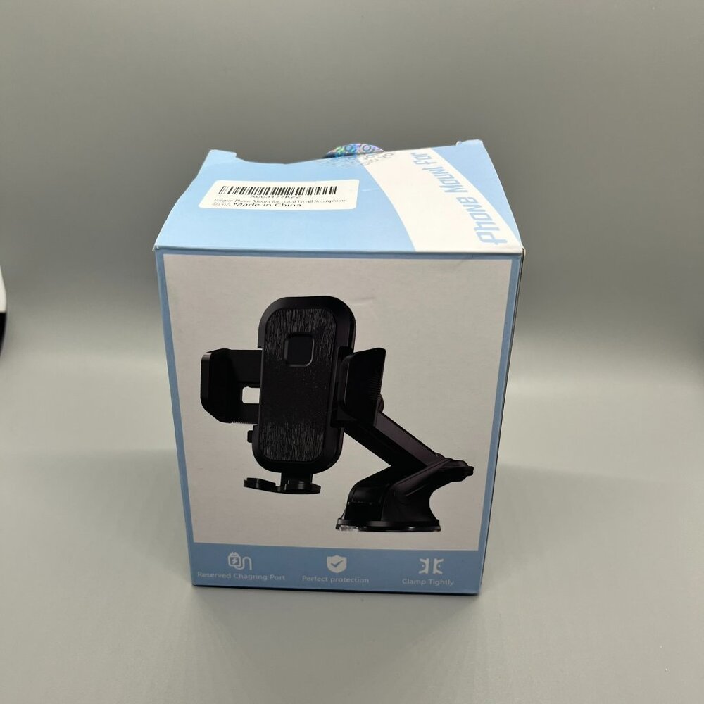 Open box but never used phone stand for car in box